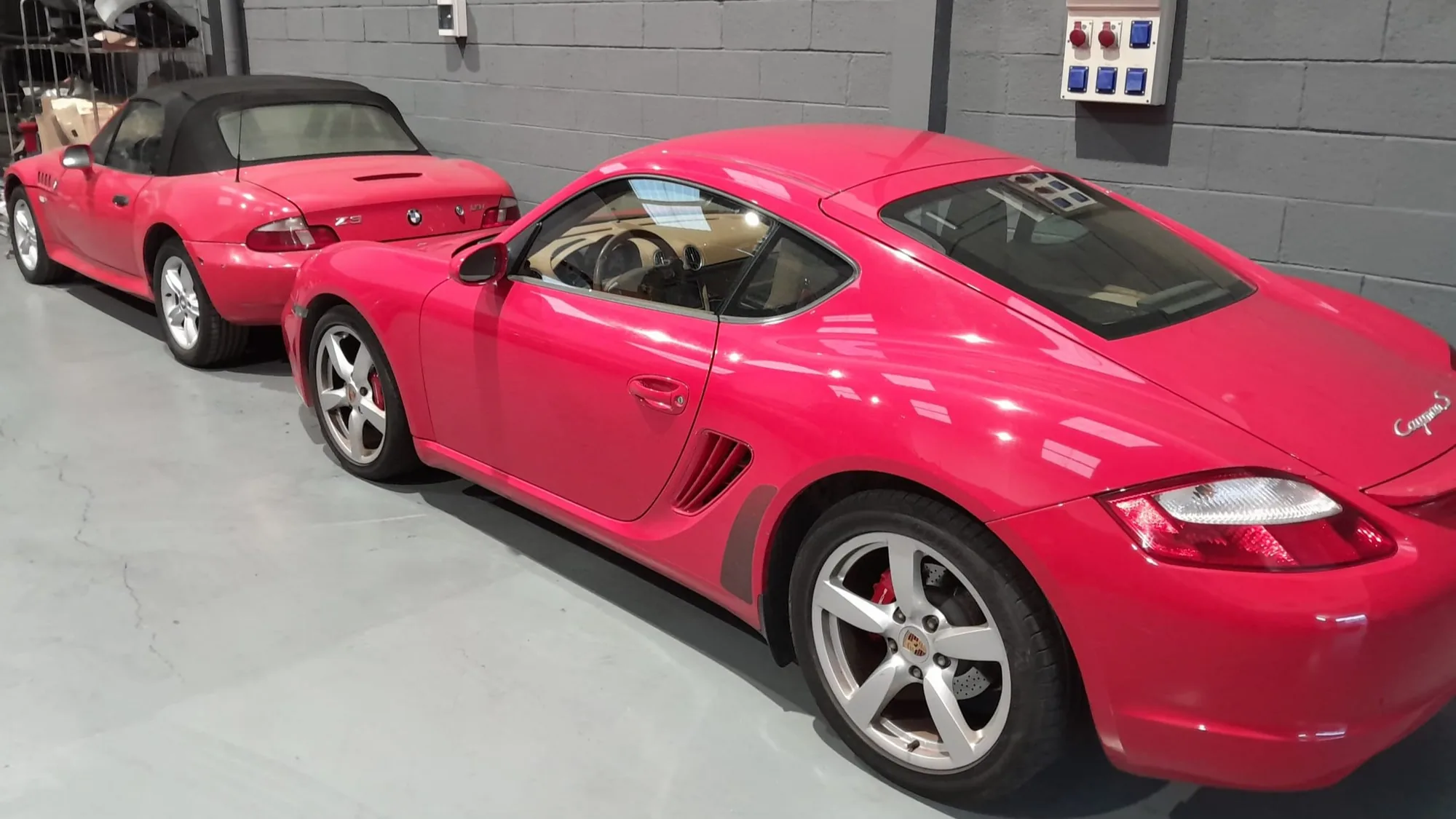 TALLER 54 26 porsche cayman bmw z3