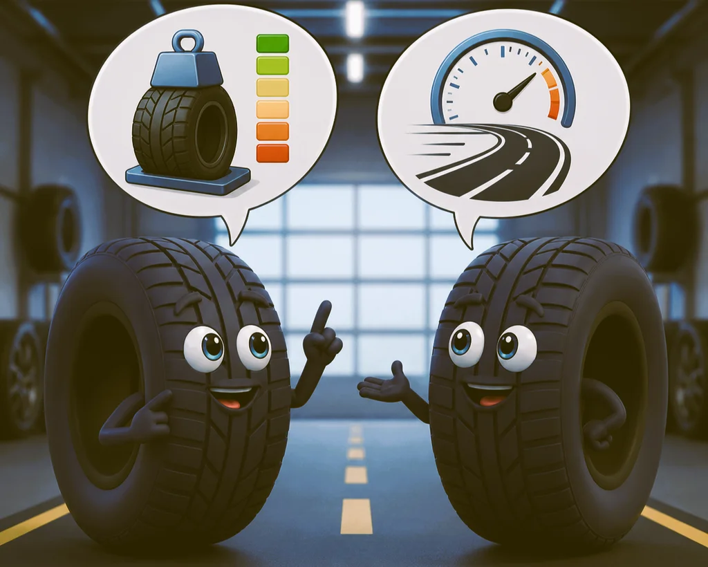 Índice de carga y velocidad